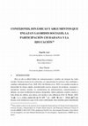 CONEXIONES, DINÁMICAS Y ARGUMENTOS QUE ENLAZAN LAS REDES SOCIALES, LA PARTICIPACIÓN CIUDADANA Y LA EDUCACIÓN Cover Page