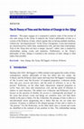 Research paper thumbnail of (LIU)The B-Theory of Time and Change in the Yijing