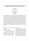 Research paper thumbnail of An Application of Online Branding Design with Customisation, Culture and Communities Strategy : A case studies on six online store providers