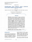 Research paper thumbnail of Int J Med Biomed Res 2013;2(1):69-74 69 HIV/AIDS-related sexual behaviour among commercial motorcyclists in Sagamu, South-West, Nigeria