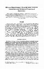 Research paper thumbnail of Effects of high‐pressure CO2 on the glass transition temperature and mechanical properties of polystyrene