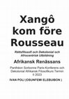 Xangô kom före Rousseau ( SVENSKA - SWEDISH VERSION) Cover Page