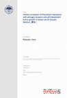 Inverse correlation of thioredoxin expression with estrogen receptor- and p53-dependent tumor growth in breast cancer tissues Cover Page