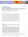 Beyond substantiality and illusion: the problem of the self in Buddhist constructivism Cover Page