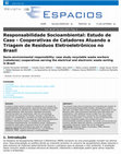 Research paper thumbnail of Responsabilidade Socioambiental: Estudo de Caso - Cooperativas de Catadores Atuando a Triagem de Resíduos Eletroeletrônicos no Brasil