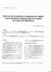 Research paper thumbnail of Informe de la primera campanya de neteja i documentació arqueològica al castell de Culla (Alt Maestrat)