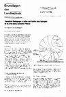 Research paper thumbnail of Theoretische ?oeberlegungen zu Aufbau und Funktion eines Rupforgans für die Ernte niedrig wachsender Pflanzen