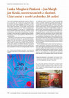 Research paper thumbnail of Jan Koula: Novorenesančník a vlastimil. Užité umění v tvorbě architekta 19. století