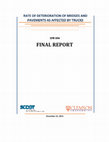 Research paper thumbnail of Rate of Deterioration of Bridges and Pavements as Affected by Trucks