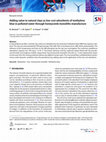 Adding value to natural clays as low-cost adsorbents of methylene blue in polluted water through honeycomb monoliths manufacture Cover Page