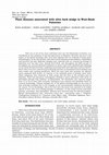 Research paper thumbnail of Plant diseases associated with olive bark midge in West-Bank Palestine