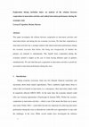 Research paper thumbnail of Exploration during turbulent times: an analysis of the relation between cooperation in innovation activities and radical innovation performance during the economic crisis