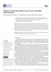 Research paper thumbnail of A Study on Particulate Matter From an Area With High Traffic Intensity