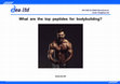 Research paper thumbnail of What are the top peptides for bodybuilding