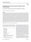 Research paper thumbnail of HIV and Mother–Child Conflict: Associations with Mother’s Mental and Physical Health