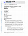 Research paper thumbnail of A Mixed‐Methods Longitudinal Investigation of Mothers’ Disclosure of HIV to Their Children