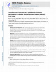 Research paper thumbnail of Youth recovery outcomes at 6 and 9 months following participation in a mobile texting recovery support aftercare pilot study