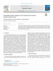 Outstanding impact toughness of low-alloyed steel with fine lamellar microstructure Cover Page