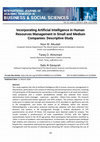 Incorporating Artificial Intelligence in Human Resources Management in Small and Medium Companies: Descriptive Study Cover Page