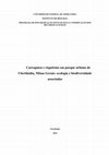 Carrapatos e riquétsias em parque urbano de Uberlândia, Minas Gerais: ecologia e biodiversidade associadas Cover Page