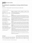 Research paper thumbnail of Reconsidering the conceptualization of nursing workload: literature review