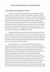 Research paper thumbnail of Estudo de Artefato Arqueológico - Lamparina Herodiana