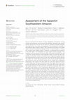 Research paper thumbnail of Assessment of fire hazard in Southwestern Amazon