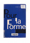 Jorn - Pour la forme Cover Page