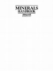 Research paper thumbnail of Minerals Handbook 1984–85