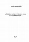 Efeito da fragmentação florestal na infestação por carrapatos (Acari: Ixodidae) em aves e infecção de carrapatos por Rickettsia spp no Pontal do Paranapanema, SP Cover Page