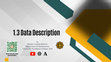 Data Description Cover Page