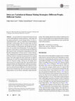 Intra-sex Variation in Human Mating Strategies: Different People, Different Tactics Cover Page