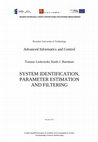 System Identification, Parameter Estimation and Filtering Cover Page