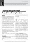 Research paper thumbnail of Promoting and Protecting the Gastrointestinal Newborn Microbiome Through Breastfeeding Practices