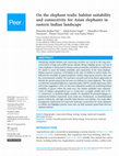 On the elephant trails: habitat suitability and connectivity for Asian elephants in eastern Indian landscape Cover Page