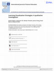 Research paper thumbnail of Learning Visualization Strategies: A qualitative investigation