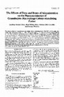 Research paper thumbnail of The effects of dose and route of the administration on the pharmacokinetics of granulocyte-macrophage colony-stimulating factor