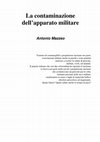 Research paper thumbnail of La contaminazione dell’apparato militare