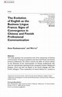 Research paper thumbnail of The Evolution of English as the Business Lingua Franca: Signs of Convergence in Chinese and Finnish Professional Communication