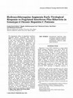 Hydroxychloroquine augments early virological response to pegylated interferon plus ribavirin in genotype-4 chronic hepatitis C patients Cover Page