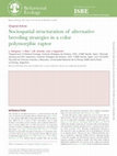 Research paper thumbnail of Sociospatial structuration of alternative breeding strategies in a color polymorphic raptor