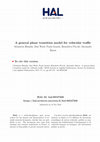 Research paper thumbnail of A General Phase Transition Model for Vehicular Traffic