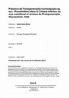 Research paper thumbnail of Septfontaine (1974 Protopeneroplis trochangulata (images)