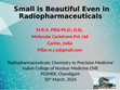 Small is beautiful even in radiopharmaceuticals Cover Page