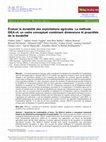 Évaluer la durabilité des exploitations agricoles. La méthode IDEA v4, un cadre conceptuel combinant dimensions et propriétés de la durabilité Cover Page