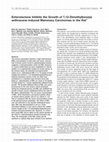 Research paper thumbnail of Enterolactone inhibits the growth of 7,12-dimethylbenz(a)anthracene-induced mammary carcinomas in the rat