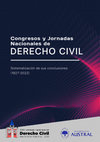 E book Congresos y Jornadas de Derecho Civil (1927- 2024) Cover Page