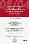 Research paper thumbnail of Programação - Congresso "Bicentenário da Constituição do Império do Brasil (1824-2024): história das origens do constitucionalismo brasileiro"