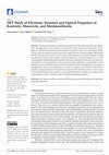 Research paper thumbnail of DFT study of electronic structure and optical properties of some Ru- and Rh-based complexes for dye-sensitized solar cells