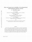 Research paper thumbnail of Exact and quasi-exact solvability of two-dimensional superintegrable quantum systems. I. Euclidean space